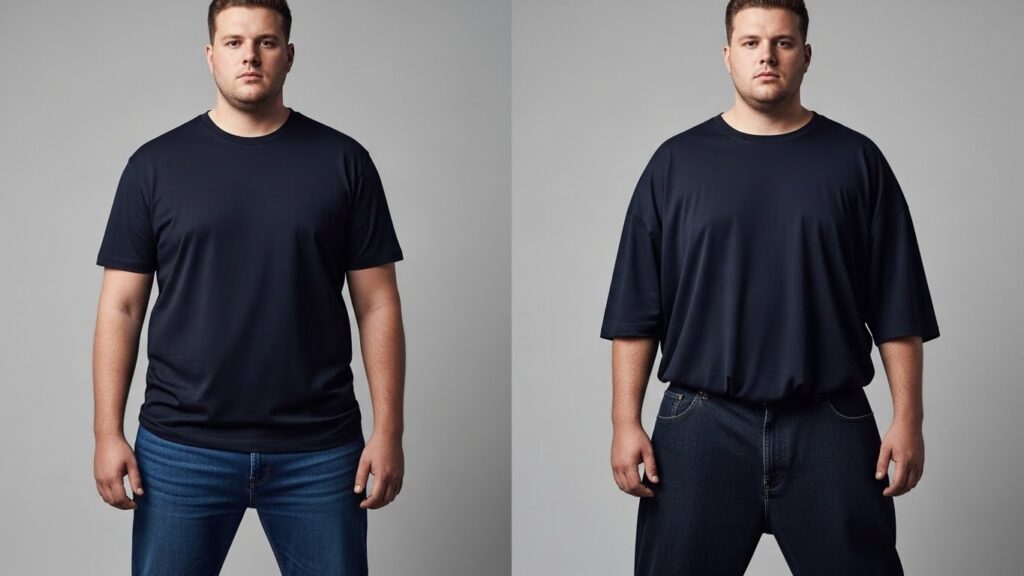 xxxl size fashion for men